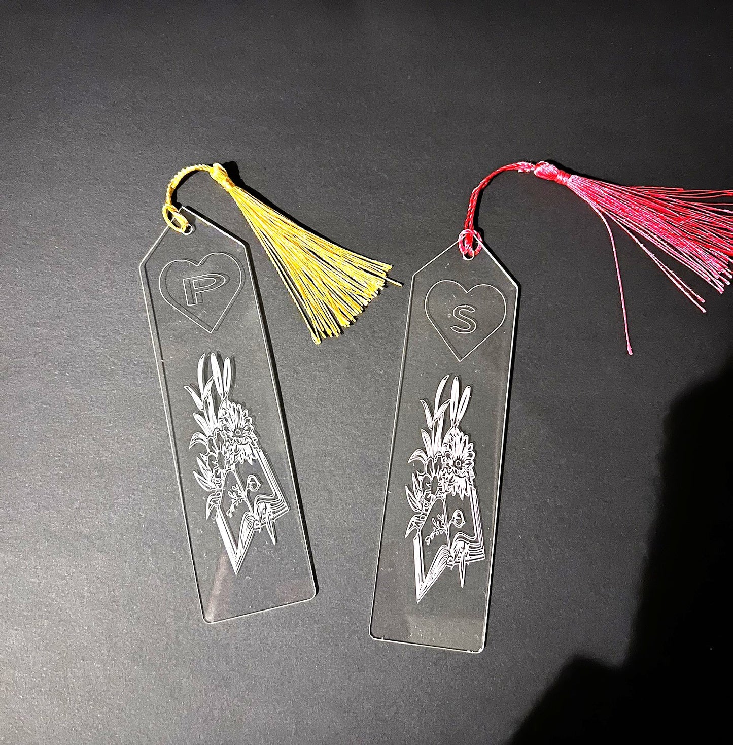 Engraved bookmark