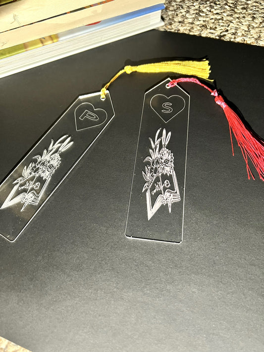 Engraved bookmark