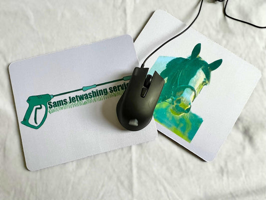 Personalised mouse mat